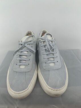 Common projects light blue suede sneakers